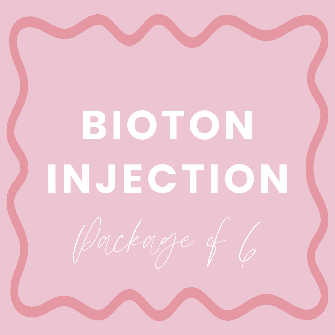 Hair Loss Prevention (Biotin Injection) - Package of 6 Injections